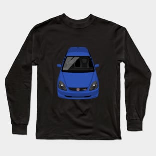 Civic Type R 7th gen 2000-2004 - Blue Long Sleeve T-Shirt